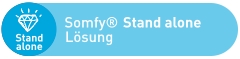 Somfy Stand alone Lösung